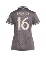 Real Madrid Endrick #16 Alternativní Dres pro Dámské 2024-25 Krátký Rukáv